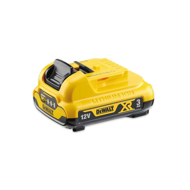 Batería de carril XR 12V Li-Ion 3Ah DEWALT DCB124-XJ