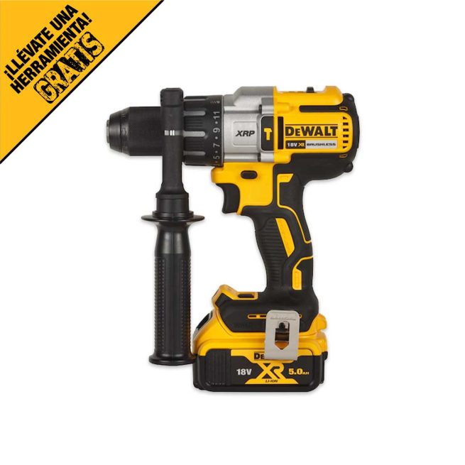 Taladro percutor sin escobillas DEWALT XR DCD996P2-QW.