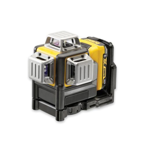 Láser autonivelante DEWALT DCE089D1R-QW 3×360° rojo con batería 10,8V 2,0Ah