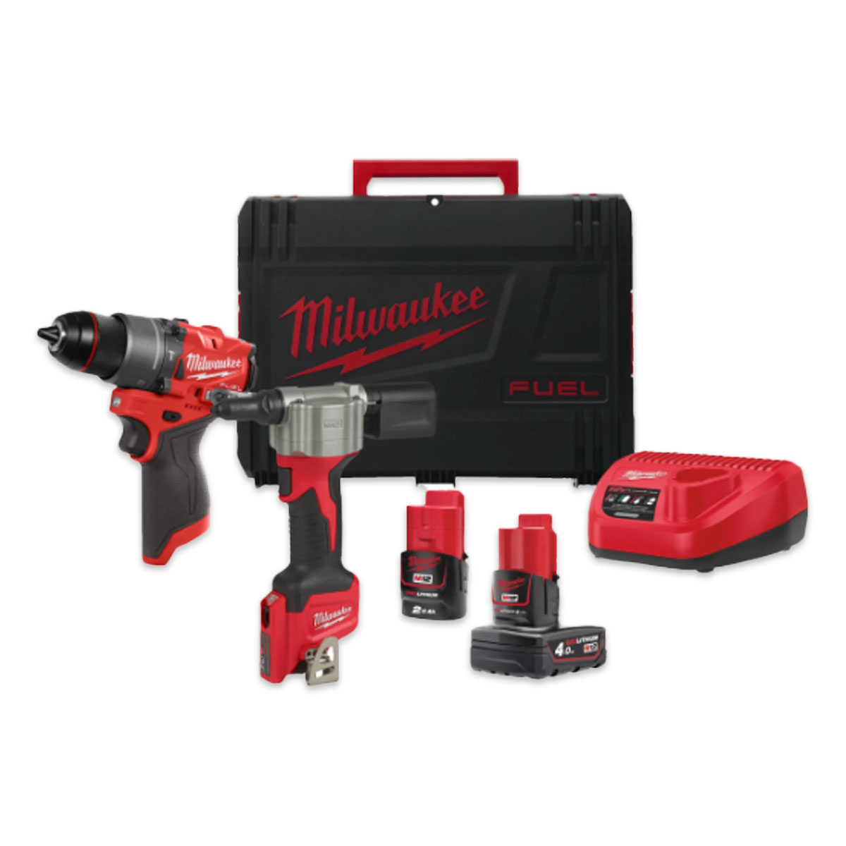 Kit Milwaukee Powerpack M12 FPP2D2-422X
