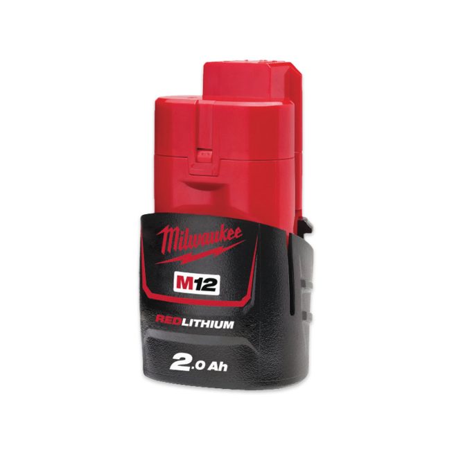 Batería M12™ 2.0Ah MILWAUKEE M12B2 con voltaje 12V.