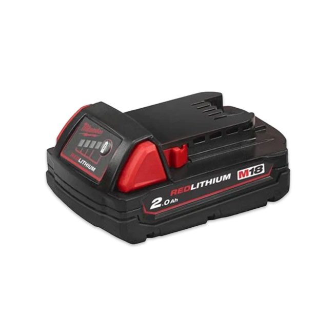 Batería M18™ 2.0Ah MILWAUKEE M18B2 con voltaje 18V