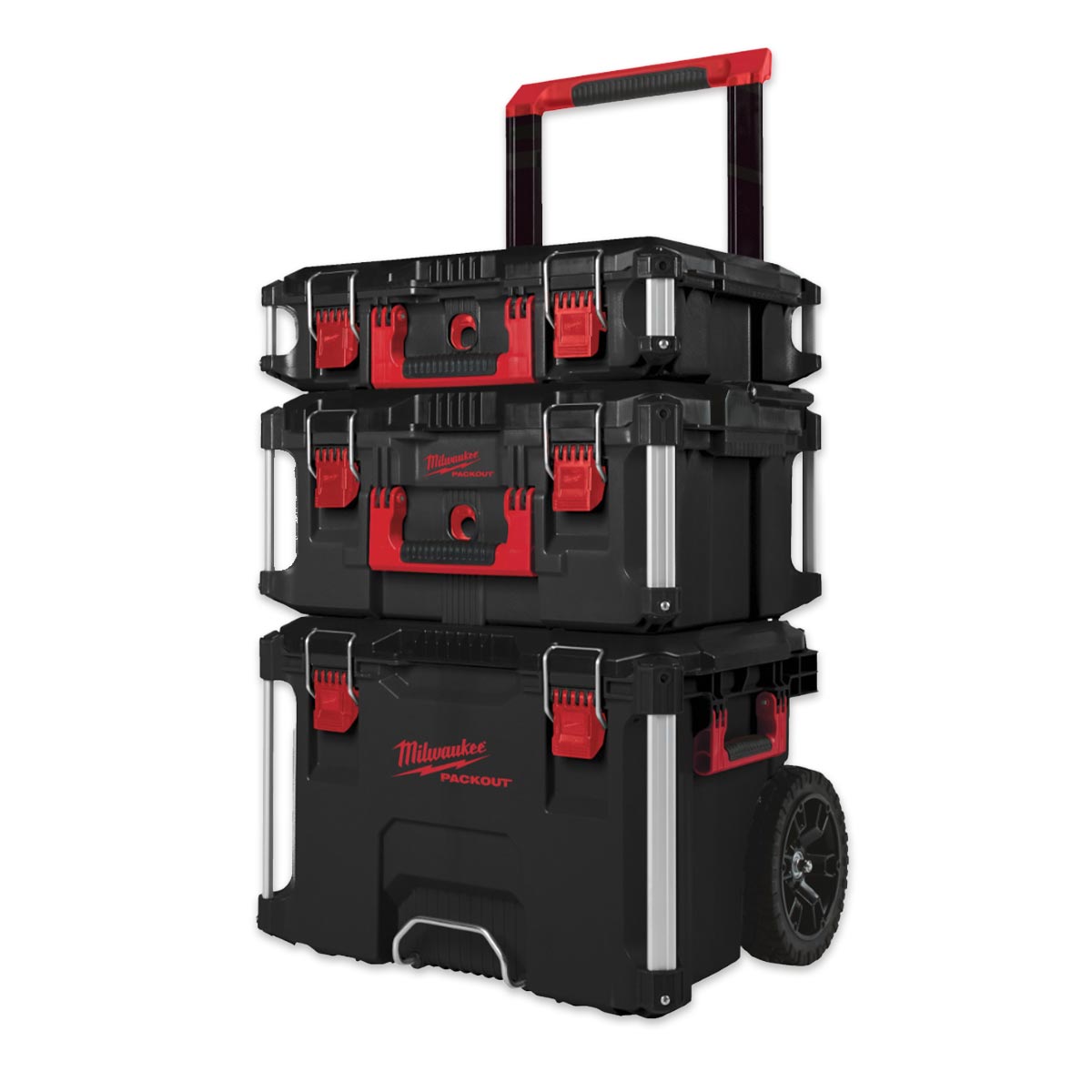 Sistema de almacenaje Milwaukee PACKOUT™ 3 PCS Set.