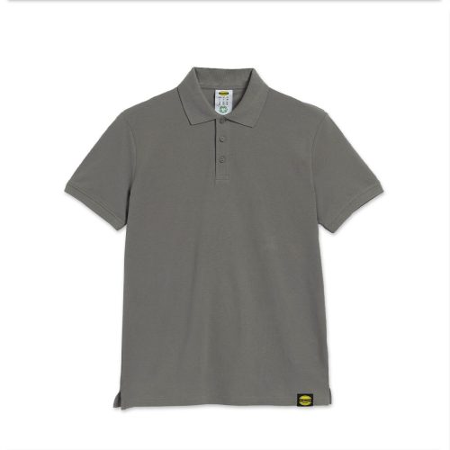 Polo de trabajo Atlar MC Organic fabricado en algodón orgánico y de color gris acero.