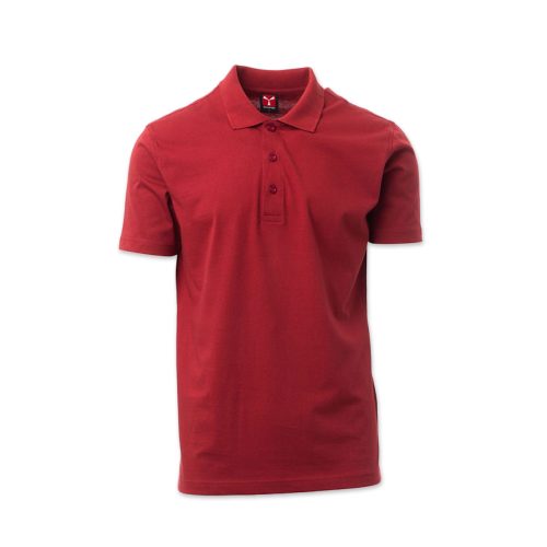 Polo de trabajo PAYPER AMALFI en color burdeos.